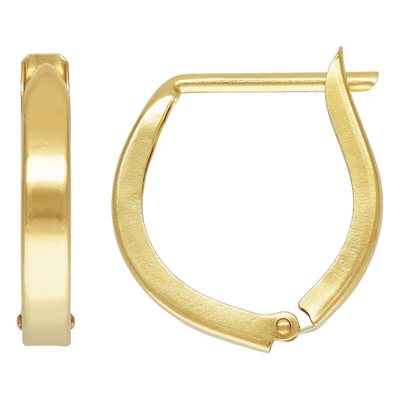 14.0mm Horseshoe Huggie Earring